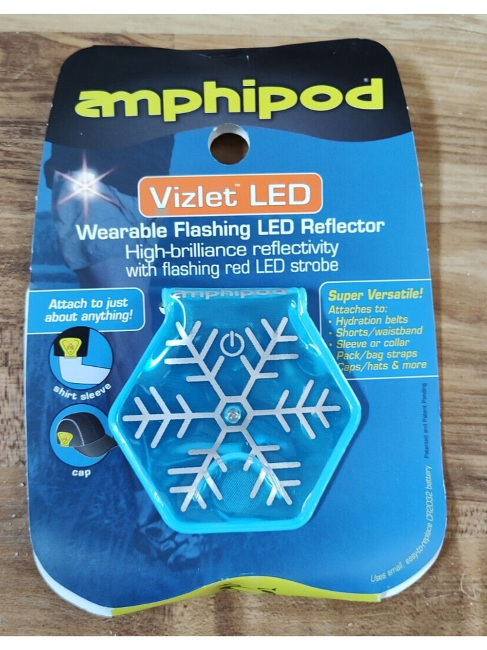Amphipod Vizlet Flashing LED & High Brilliance Reflector Great Gift Idea